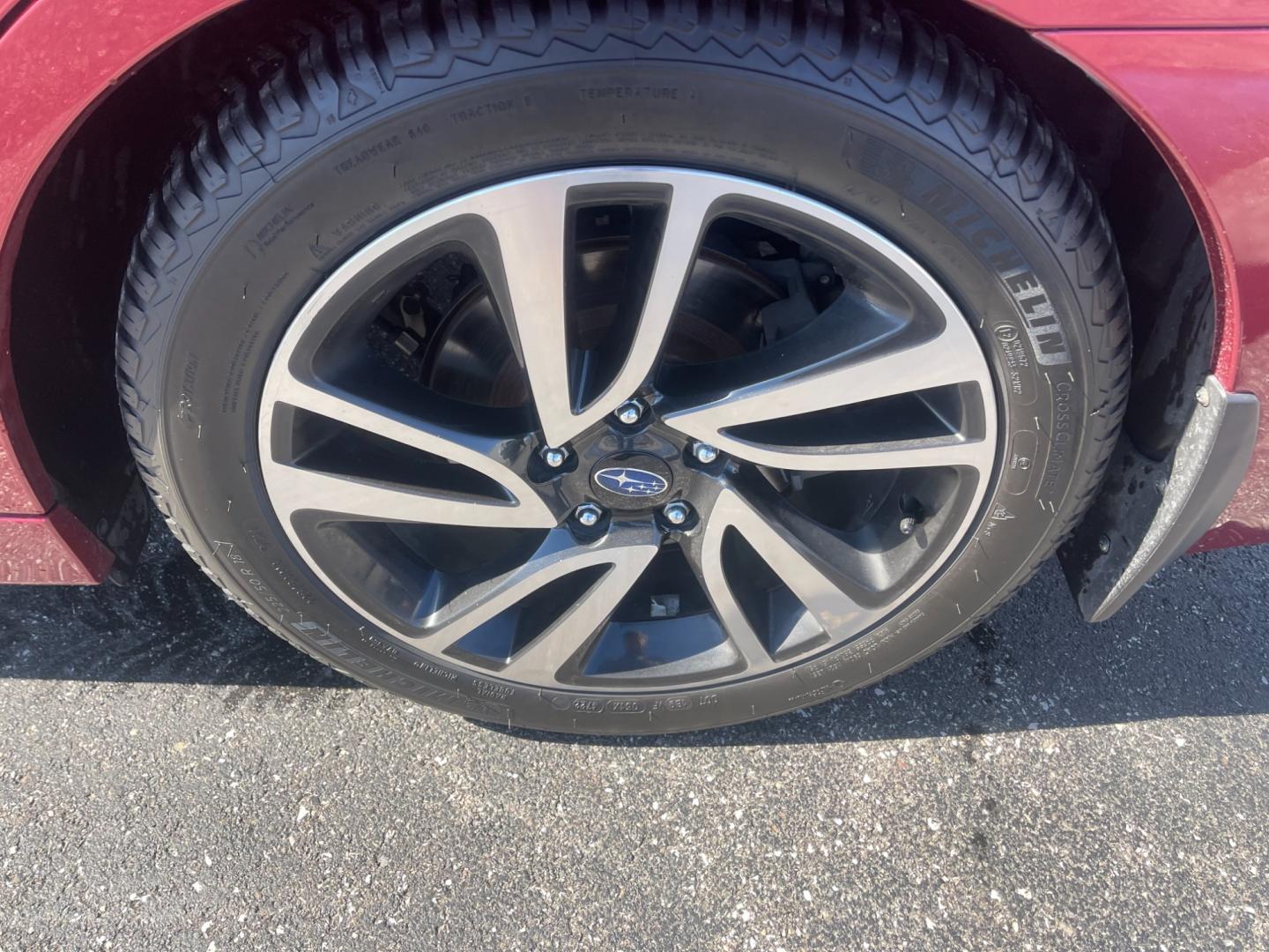 2018 Red /Black Subaru Legacy 2.5i Sport (4S3BNAS60J3) with an 2.5L H4 SOHC 16V engine, Automatic transmission, located at 11115 Chardon Rd. , Chardon, OH, 44024, (440) 214-9705, 41.580246, -81.241943 - Photo#21